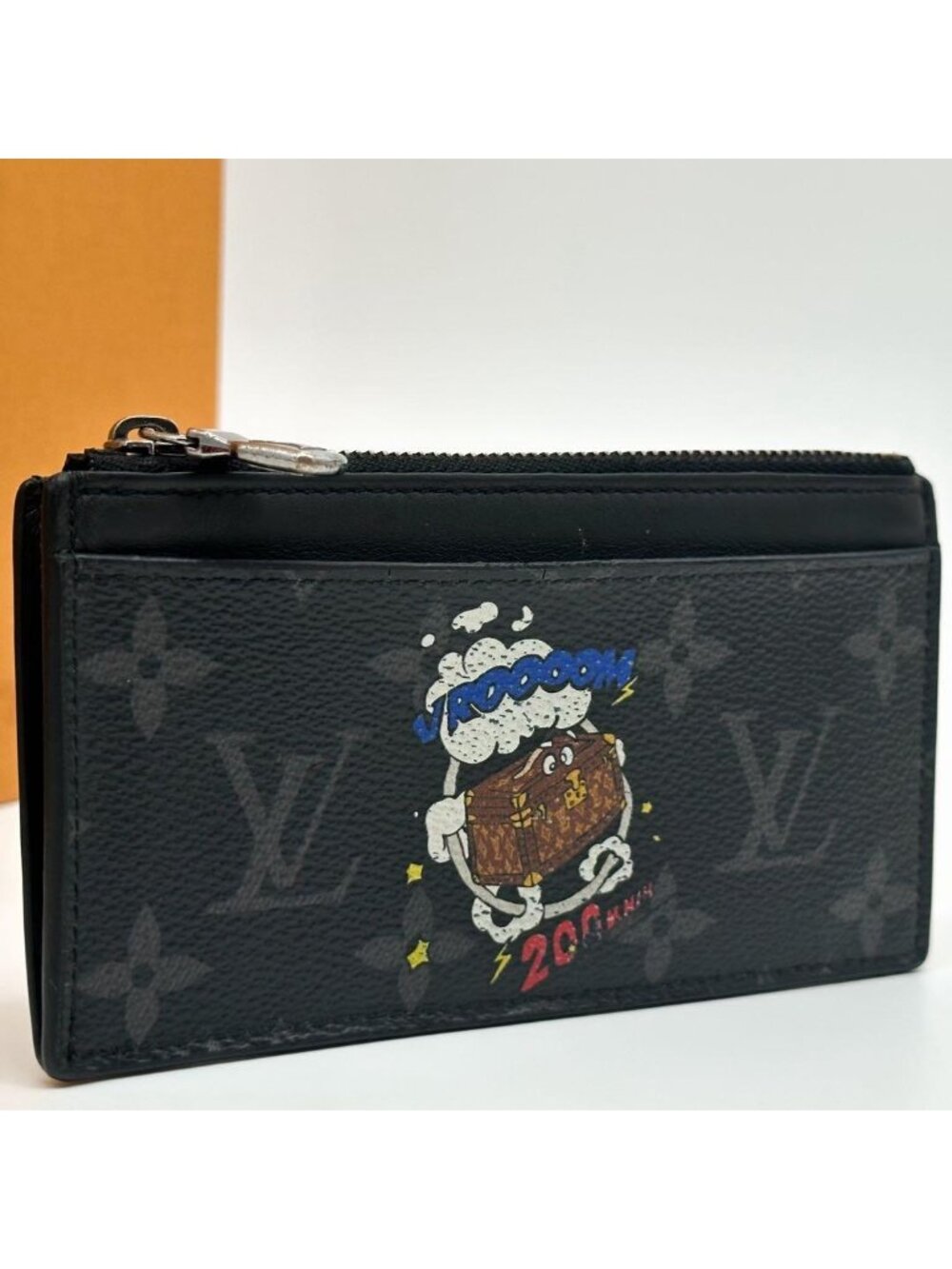 ★SOLD★ Louis Vuitton Limited Fragment Case Eclipse Monogram Trunk - Picture 12 of 12